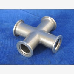 ISO DN 25 KF, 4-way cross, aluminum